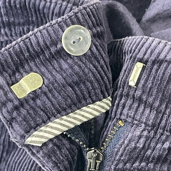 Brora Women's Straight Leg Corduroy Trousers Indigo Pants Size UK 10 US 6 - Picture 9 of 9